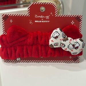 Hello Kitty Red Plush Headband♥️